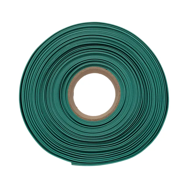 Термоусаживаемая трубка ТУТ нг 60/30 зелёная рулон EKF PROxima