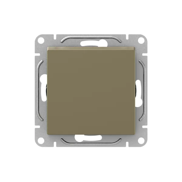 Механизм выключателя, одноклавишный, проходной, шампань Эпика EKF