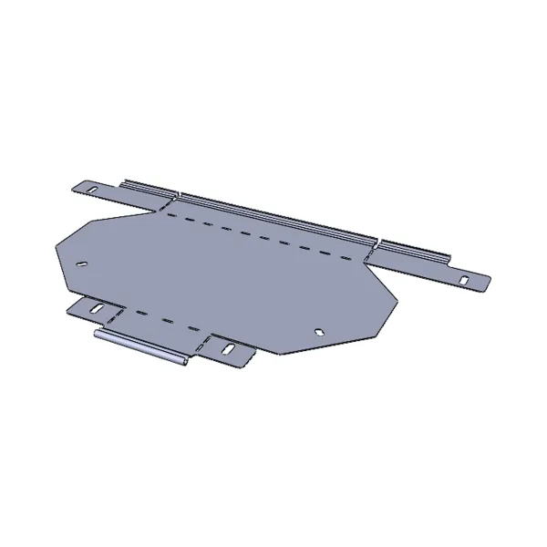 Угол 90 град. горизонтальный 100x200 мм (плоский) EKF