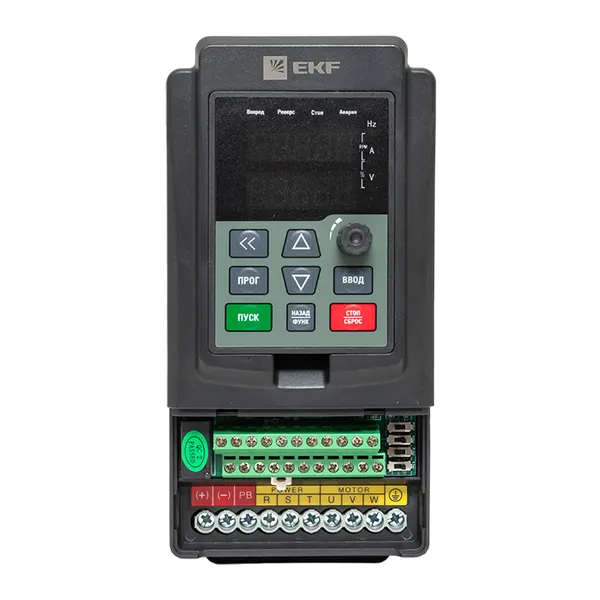Преобразователь частоты 0,75/1,5кВт 1х230В VECTOR-100 EKF PROxima