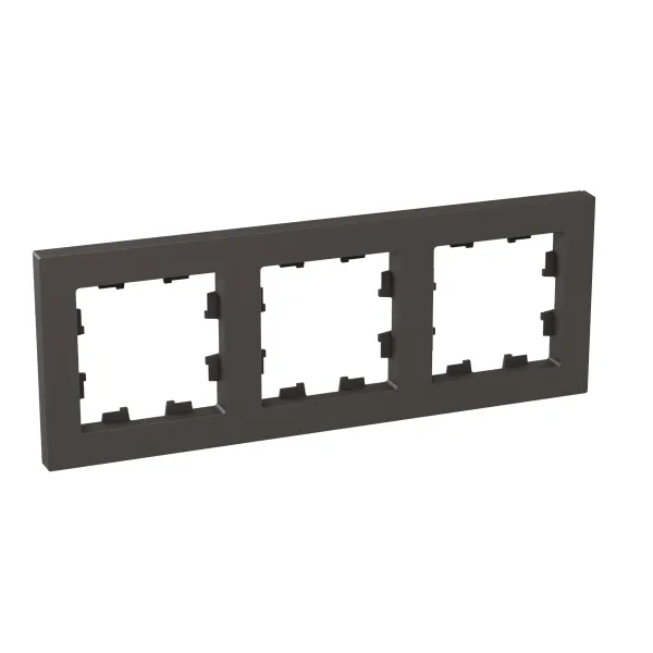 3 - местная рамка, мокко, пластик Эпика EKF