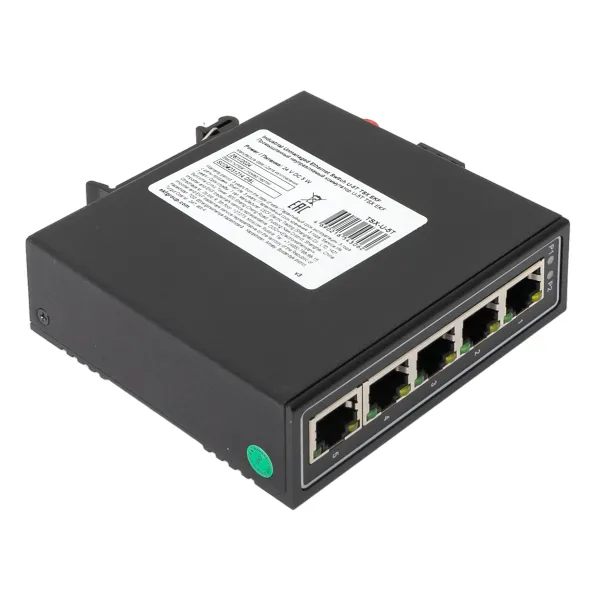 Промышленный неуправляемый коммутатор U-5T, 5 портов 10/100Base-T(X) RJ45, монтаж на динрейку TSX EKF
