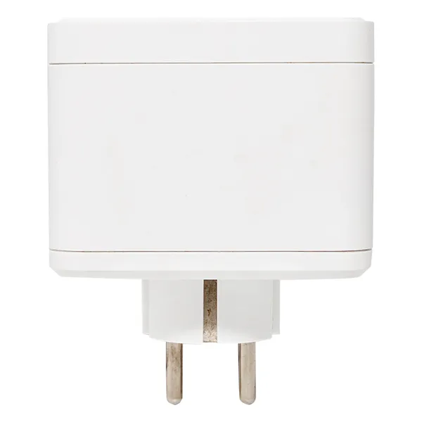 Тройник "Куб" 2 гнезда 2USB 2,4А+Type C + Ночник