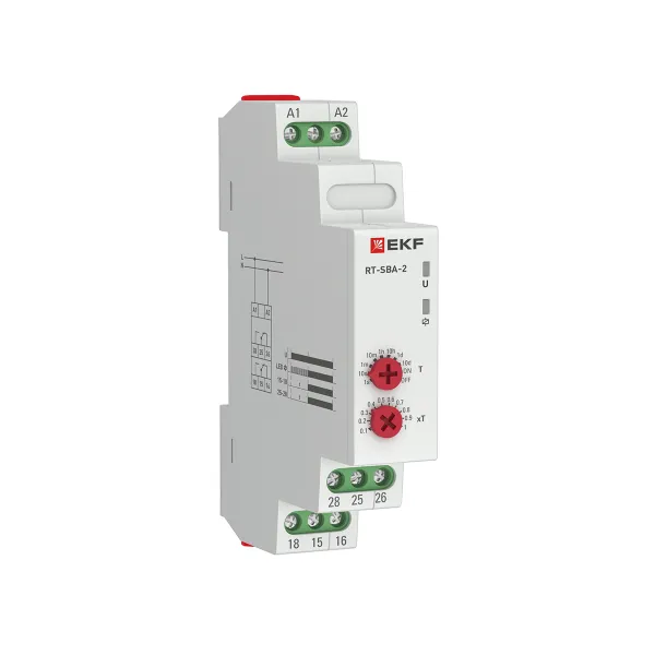 Реле времени RT-SBA-2 (задержка времени включ.) EKF PROxima