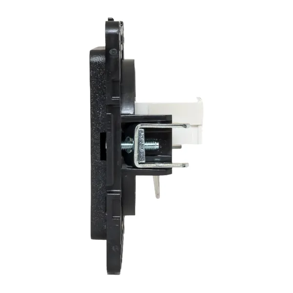 Стокгольм Механизм Розетки RJ-45 1-местной черный EKF PROxima