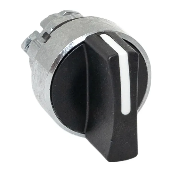 Исполнительный механизм переключателя ХB4 на 2 положения возвратный без фиксации, без подсветки с короткой ручкой IP65 EKF