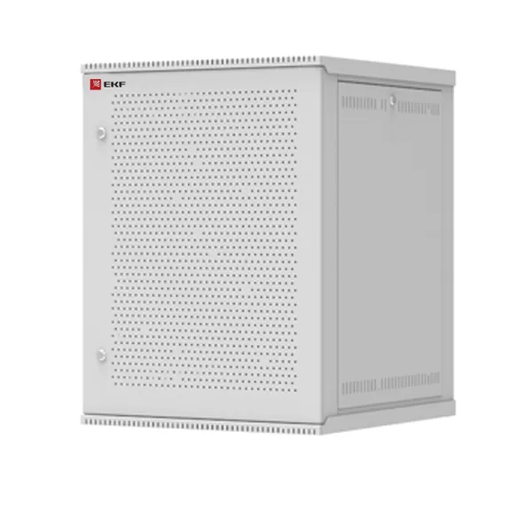 Шкаф телекоммуникационный настенный разборный 18U (600х650) дверь перфорированная, Astra серия EKF PROxima