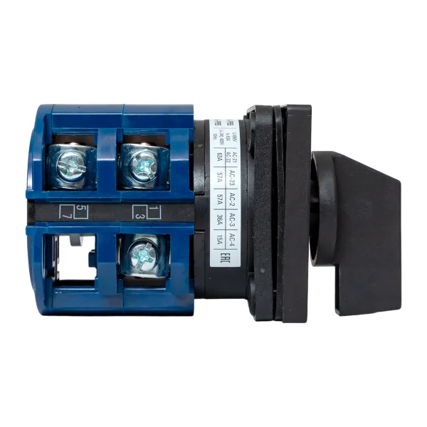 Переключатель кулачковый ПК-1-13 63А 3P «0-1» IP65 EKF