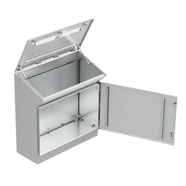 Пульт управления напольный "Inox" AISI304 TP10 IP55 (960х1000х400)