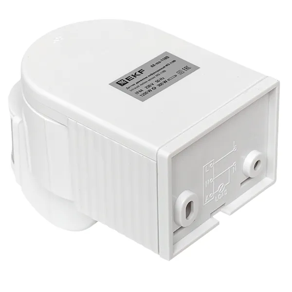 ИК датчик движения наст. 1200Вт 180гр. до 12м IP44 MS-118B EKF PROxima