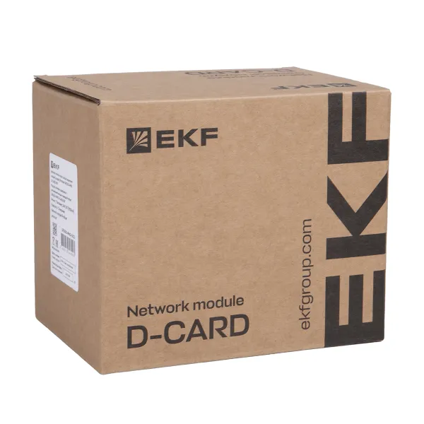 Модуль сетевой удалённого расширения ввода и вывода Profinet GR200-PNS D-CARD EKF