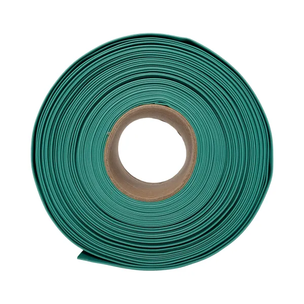 Термоусаживаемая трубка ТУТ нг 120/60 зелёная рулон EKF PROxima