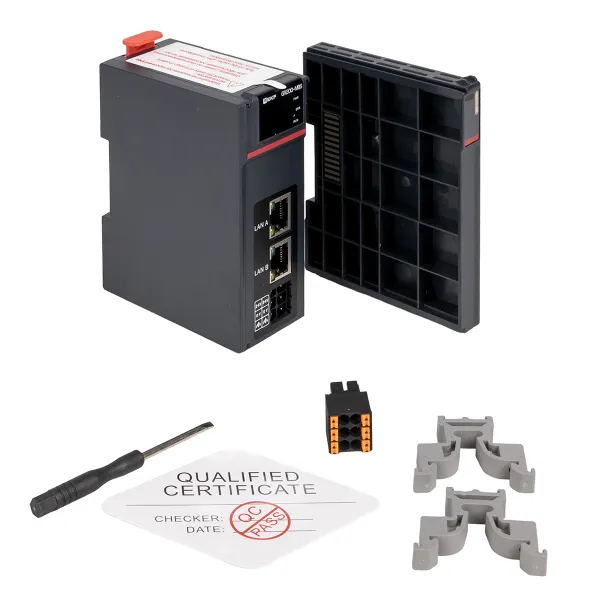 Модуль сетевой удалённого расширения ввода и вывода Modbus TCP GR200-MBS D-CARD EKF