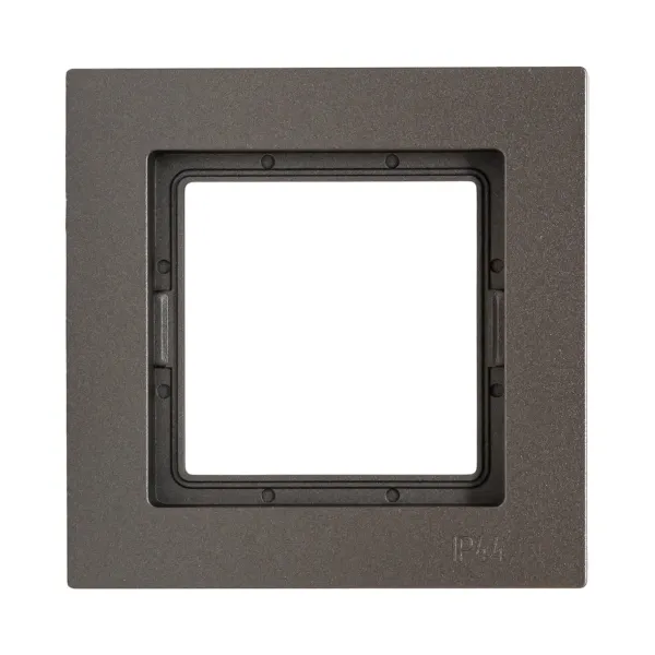 1 - местная рамка, IP44, мокко, пластик Эпика EKF