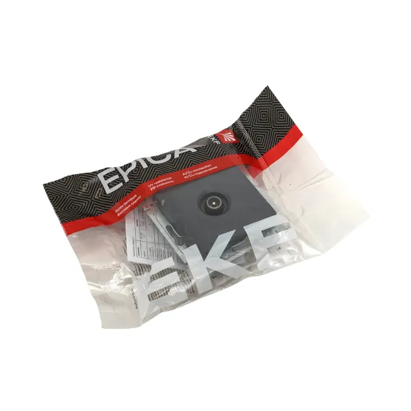 Механизм розетки TV, оконечная, графит Эпика EKF