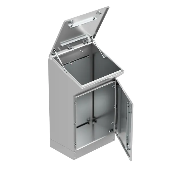 Пульт управления напольный "Inox" AISI304 TP6 IP55 (960х600х400)
