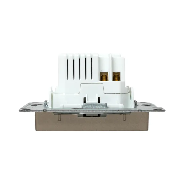 Механизм розетки USB-C - 2шт, шампань Эпика EKF