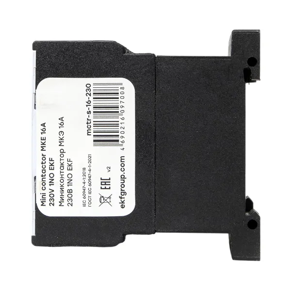 Миниконтактор МКЭ 16А 400В 1NO EKF PROxima
