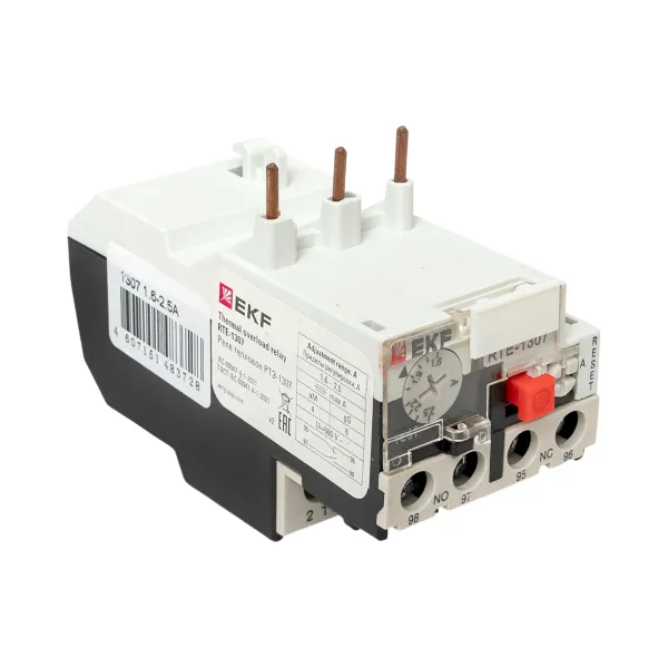 Реле тепловое РТЭ-1307 1,6-2,5А EKF PROxima