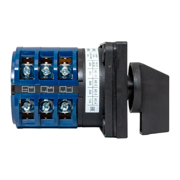 Переключатель кулачковый ПК-1-23 32А 3P «1-0-2» IP65 EKF