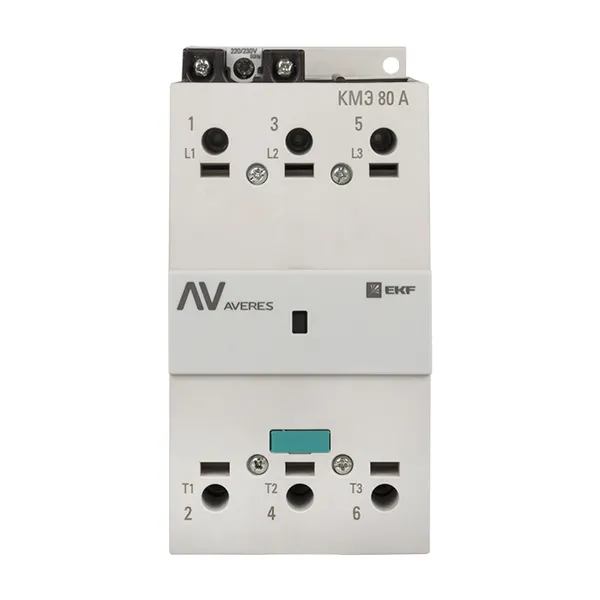 Контактор КМЭ 80А 230В АС EKF AVERES