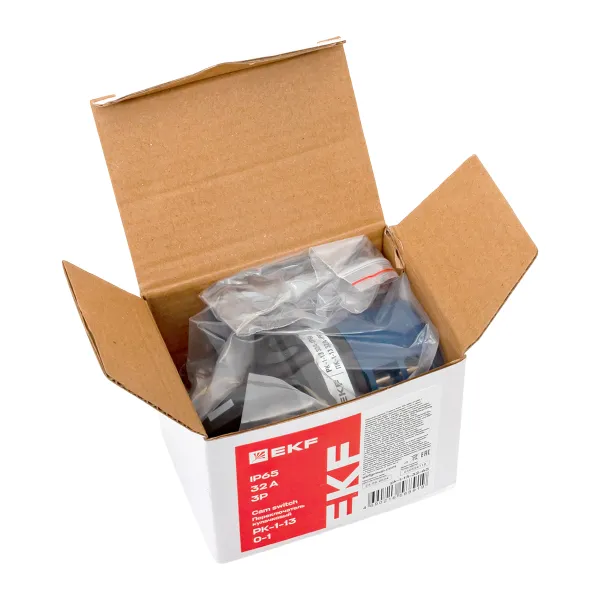 Переключатель кулачковый ПК-1-13 63А 3P «0-1» IP65 EKF