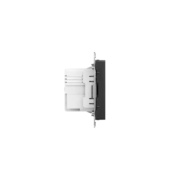 Механизм розетки USB-C - 2шт, чёрный Эпика EKF