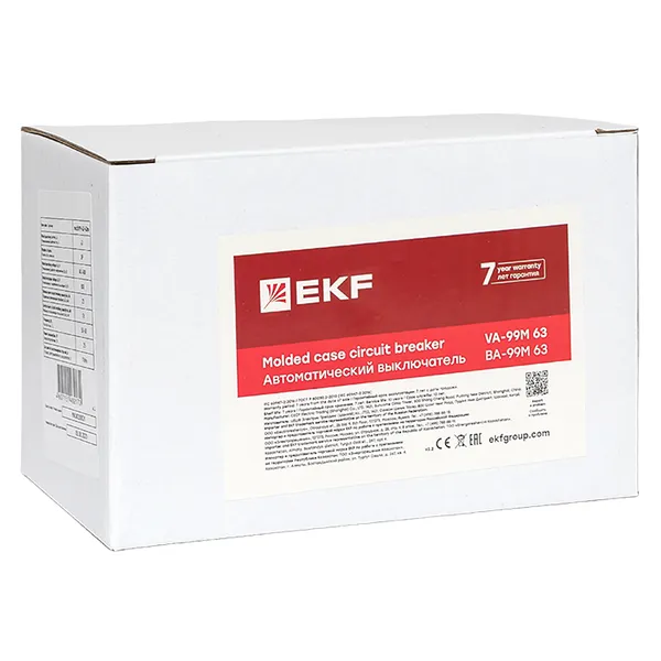Выключатель автоматический ВА-99М 63/63А 3P 25кА EKF