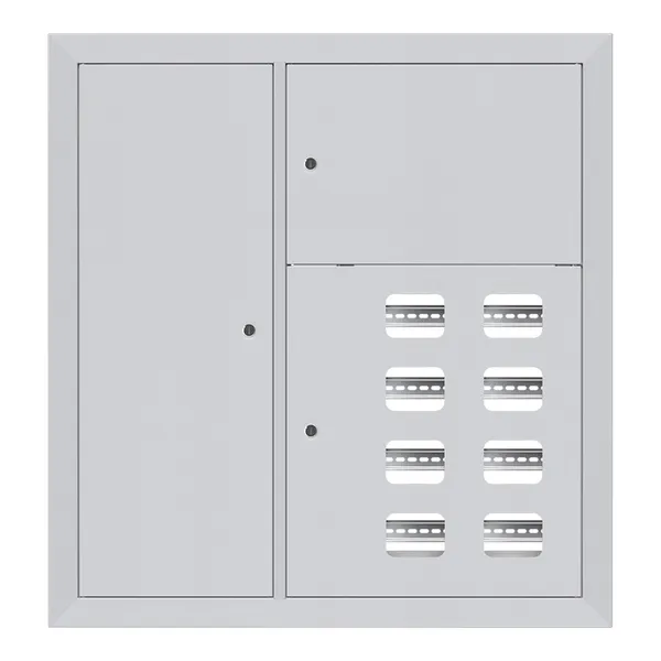 Щит этажный 8 кв. со слаботочным отсеком слева (1000х950х150) EKF Basic