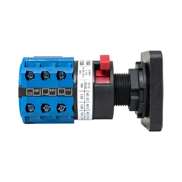 Переключатель кулачковый ПК-1-194 10А 4P с ключом для амперметра EKF PROxima