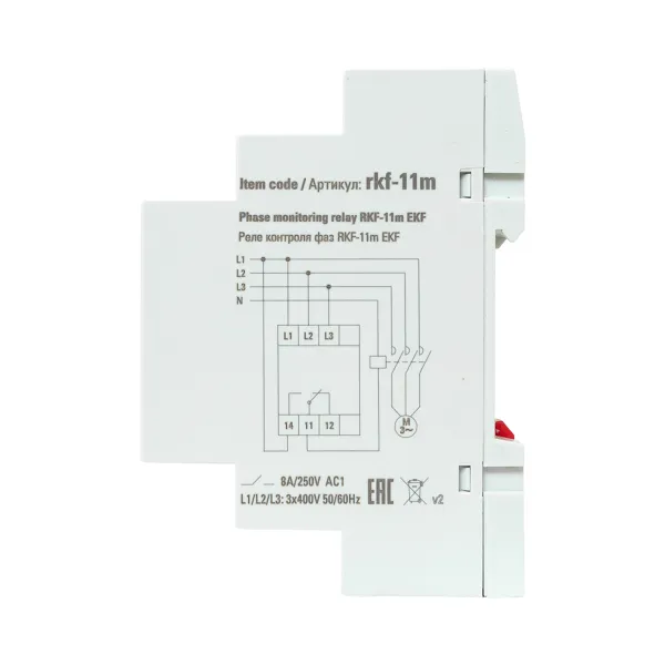 Реле контроля фаз RKF-11m EKF PROxima