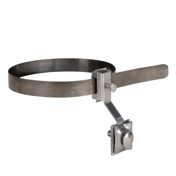 Держатель для труб универсальный d(0-100) мм CZ полоса нерж. Сталь EKF PROxima