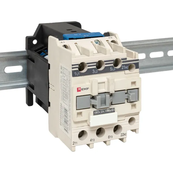 Контактор КМЭп малогабаритный 32А 24В DC 1NC EKF PROxima