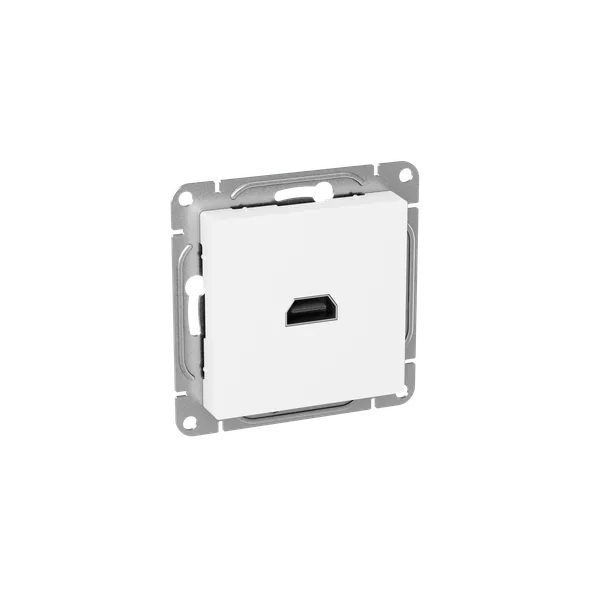 Механизм розетки HDMI, белый Эпика EKF