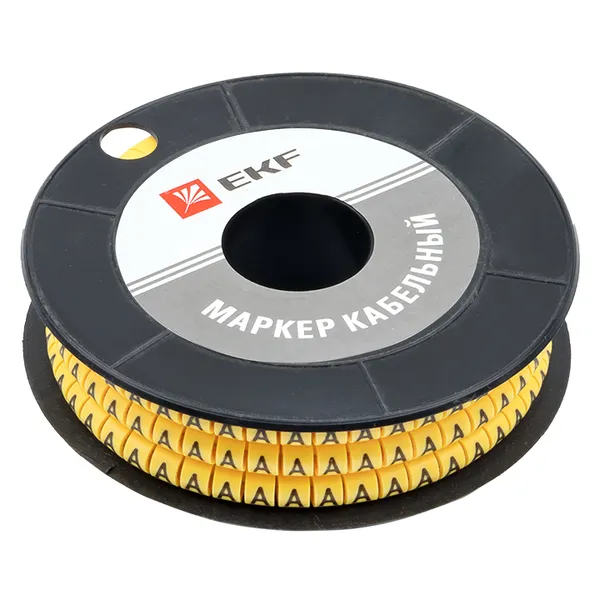 Маркер кабельный 2,5 мм2 "A" (1000 шт.) (ЕС-1) EKF PROxima