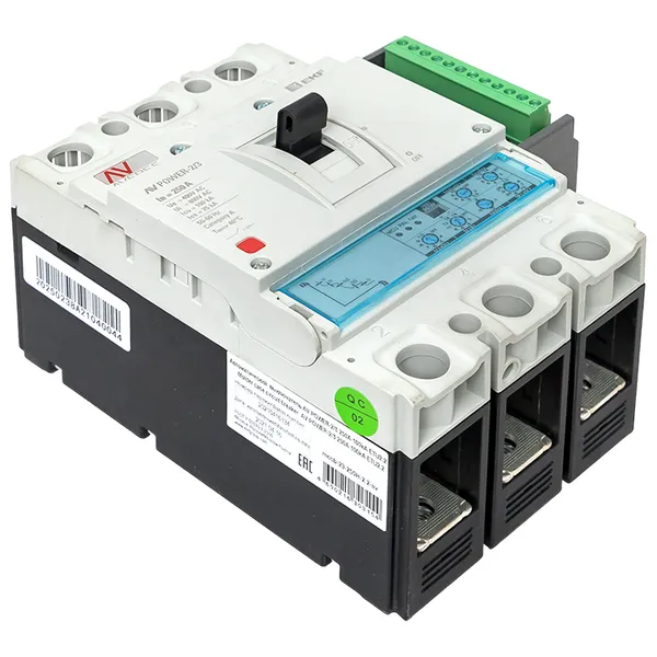 Автоматический выключатель AV POWER-2/3 250А 100kA ETU2.2 EKF AVERES