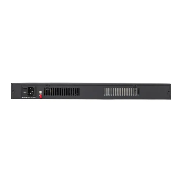 Промышленный неуправляемый коммутатор U-2GX/SFP-16GTP-R, 2 порта 1000Base-X SFP, 16 портов 10/100/1000Base-T(X) RJ45 c PoE, монтаж в 19" стойку TSX EKF
