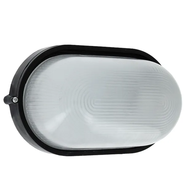 Светильник BLS-1201 черный/овал 100Вт IP54 EKF Basic