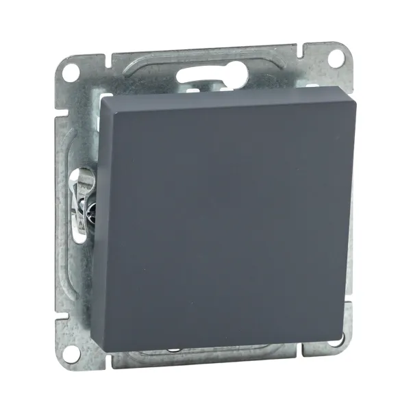 Механизм выключателя, одноклавишный, графит Эпика EKF