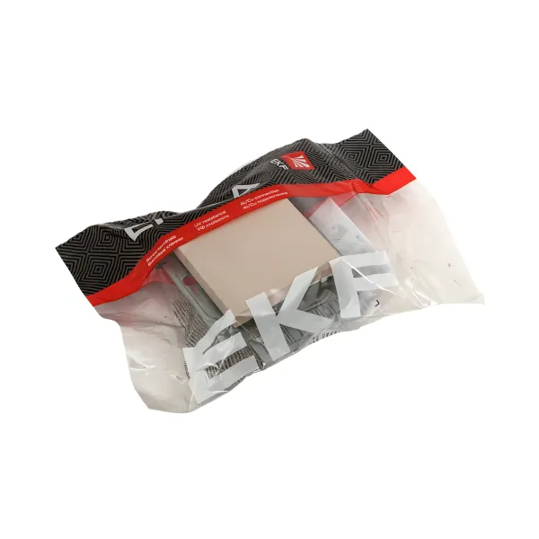 Механизм выключателя, одноклавишный, перекрёстный, кремовый Эпика EKF