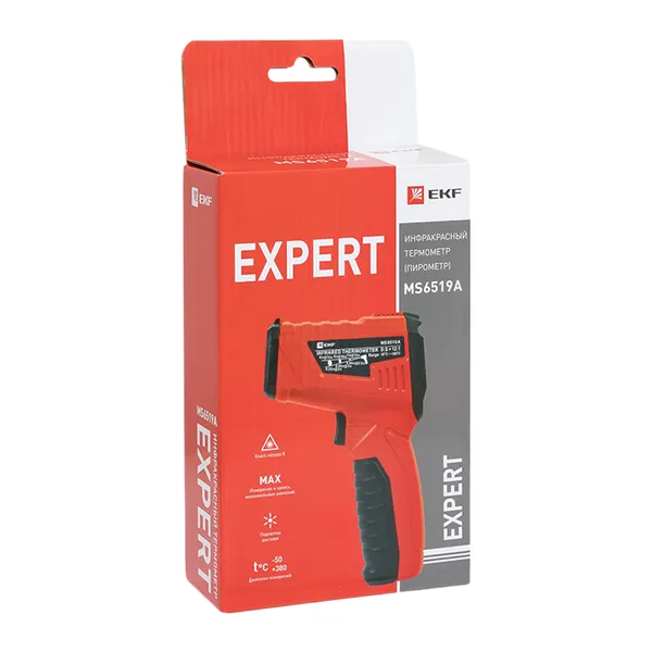 Инфракрасный термометр(пирометр) MS6519A EKF Expert