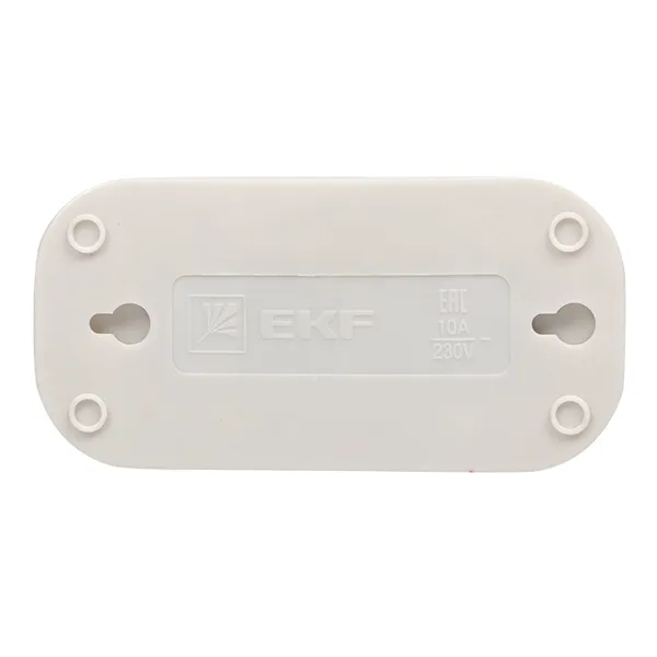Колодка 2 гн. 10А 2,2кВт б/з Эксперт EKF PROxima
