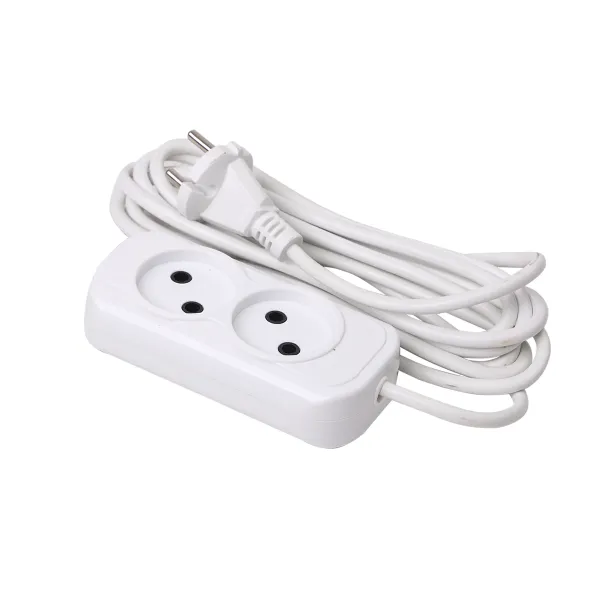 Удлинитель "Эксперт" 2 гнезда 3 метра 10А/2,2кВт без заземления ПВС 2x0,75 EKF PROxima