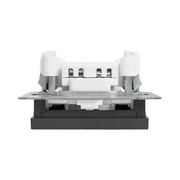 Механизм выключателя, карточный, с подсветкой, чёрный Эпика EKF