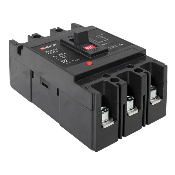Автоматический выключатель LS125 18кА 3P 100А ProPact EKF