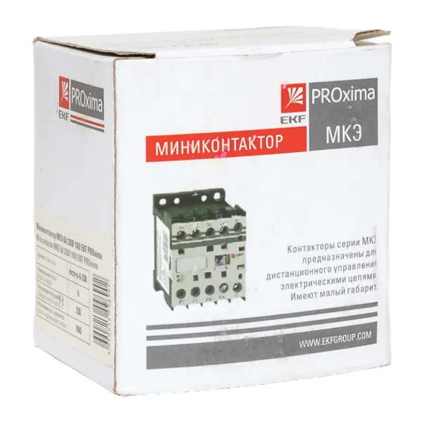 Миниконтактор МКЭ 6А 230В 1NO EKF PROxima