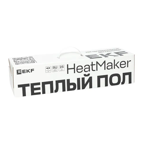 Мат нагревательный двухжильный HeatMaker 1,5 кв. м 225 Вт EKF