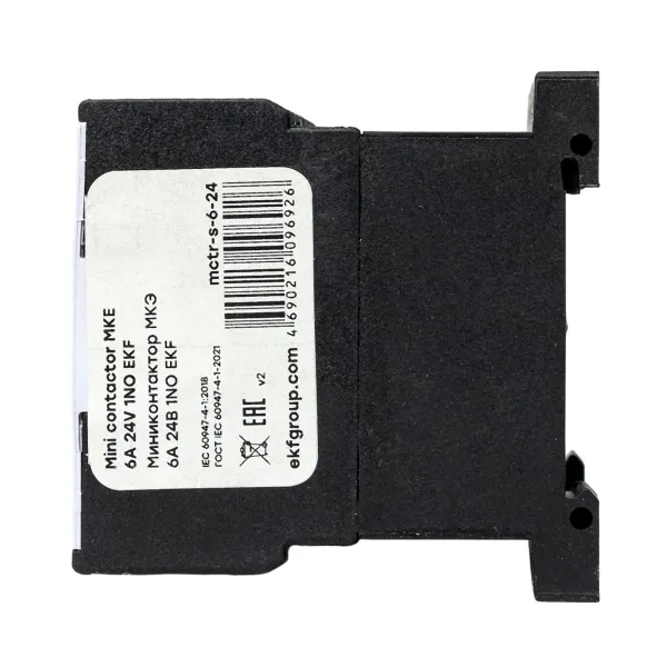 Миниконтактор МКЭ 6А 24В 1NO EKF PROxima