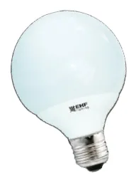 Лампа энергосберегающая SP-шар 15W 4200K Е14 10000h EKF Simple
