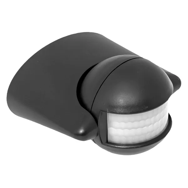 ИК датчик движения наст. 1200Вт 180гр. до 12м IP44 MS-39b черный EKF PROxima